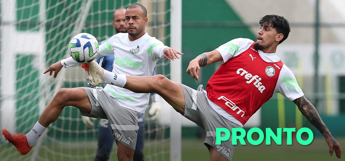 Palmeiras encerra preparação para enfrentar o Botafogo veja provável