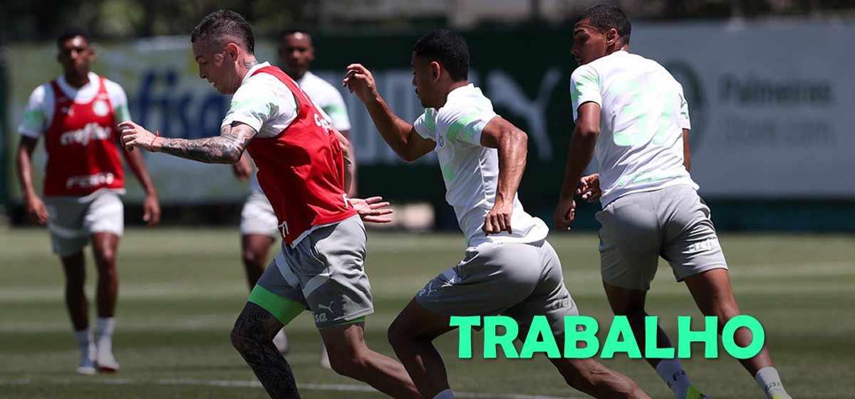 Palmeiras Faz Treino T Tico Na V Spera Do Jogo Contra O Red Bull