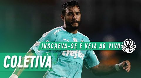 TV Palmeiras: coletiva do Henrique Dourado