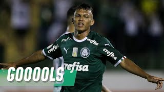 Os gols de Veron, Dudu e Zé Rafael contra o Goiás