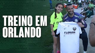Veja como foi o primeiro dia de treinos do Verdão em Orlando-EUA