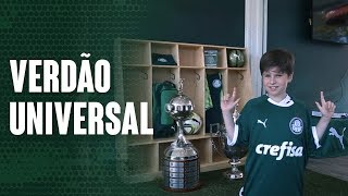 Verdão marca presença em parque da Universal