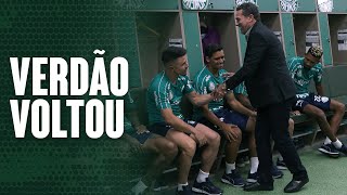 TV Palmeiras: o primeiro contato de Luxa com o elenco
