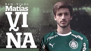 Veja lances de Matías Viña, novo reforço do Verdão
