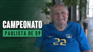 À TV Palmeiras, ídolo do Santos reverencia Palmeiras pelo título Paulista de 1959