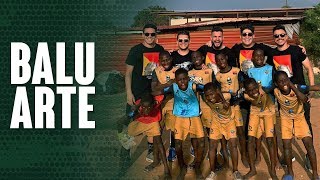 Veiga e Willian falam sobre visita que fizeram à ONG Baluarte, em Angola