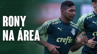 Veja como foi o primeiro dia de Rony como jogador do Palmeiras