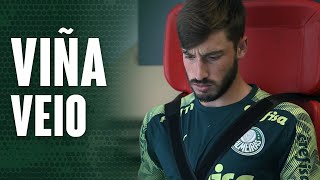 Viña faz testes físicos, elogia estrutura do Verdão e manda recado à torcida