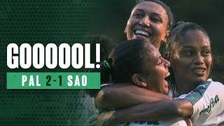 TV Palmeiras: os gols da virada do Verdão no clássico do Brasileiro feminino