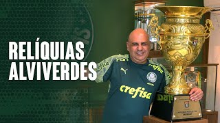 Torcedor de Brasília cria museu do Palmeiras em casa; assista!