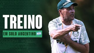 Veja como foi o treino do Verdão na Argentina