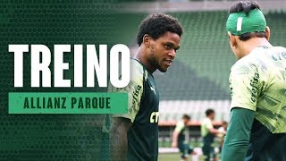 Veja como foi o último treino do Verdão antes de enfrentar o Guaraní-PAR