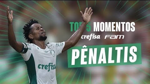 TV Palmeiras: Top5 gols de pênalti