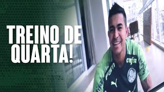 Verdão treina e Dudu fala à TV Palmeiras