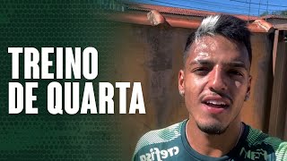 Feriado? Elenco do Verdão treina em casa; veja um resumo