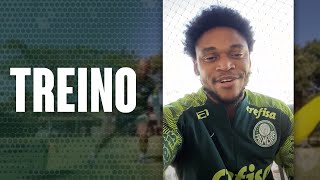 Verdão treina e Luiz Adriano fala à TV Palmeiras