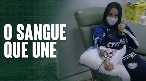 TV Palmeiras: torcedores doam sangue no Allianz Parque