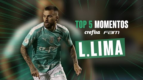 TV Palmeiras: Top5 gols de Lucas Lima
