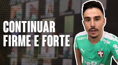Verdão usa tecnologia para treinar na quarentena; assista