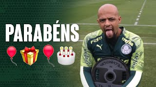TV Palmeiras: Felipe Melo faz aniversário e Verdão faz mais testes físicos