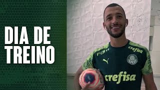 Verdão faz último treino da semana e Vitor Hugo fala à TV Palmeiras