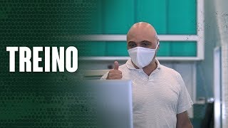 Verdão treina e Galiotte fala à TV Palmeiras