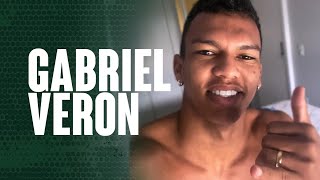 Gabriel Veron mostra como é um dia de treinamento