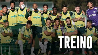Veja como foi o último treino do Verdão antes do jogo contra o Santo André