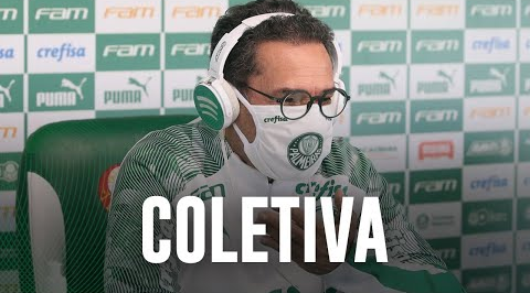 TV Palmeiras: coletiva de Luxa após vitória sobre o Água Santa