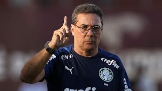 TV Palmeiras: coletiva do Luxemburgo após empate em Salvador