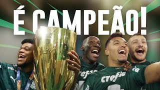 TV Palmeiras divulga vídeo de 20 minutos com os bastidores do título; assista!