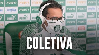 TV Palmeiras: coletiva do Luxa após empate com o Goiás