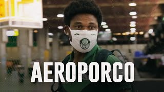 Veja como foi a viagem do Verdão a Porto Alegre