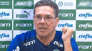 TV Palmeiras: coletiva do Luxemburgo após 1 a 1 com o Flamengo