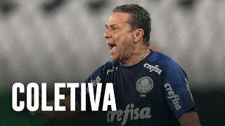 TV Palmeiras: coletiva do Luxemburgo após derrota para o Botafogo