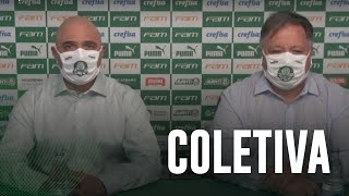TV Palmeiras: a íntegra da coletiva de Galiotte e Barros