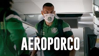 Veja como foi a viagem do Palmeiras a Fortaleza