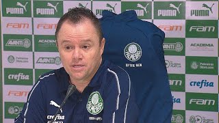 TV Palmeiras: coletiva de Andrey Lopes após vitória na Copa do Brasil