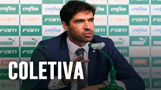 TV Palmeiras: coletiva do Abel após vitória sobre o Ceará pela Copa do Brasil