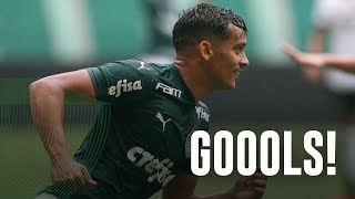 Assista aos gols de Scarpa, Raphael Veiga e Veron contra o Ceará