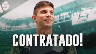 TV Palmeiras mostra lances e fala com Kuscevic, novo zagueiro; assista