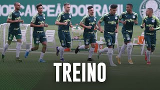 Veja como foi o último treino do Verdão antes do jogo contra o Delfín