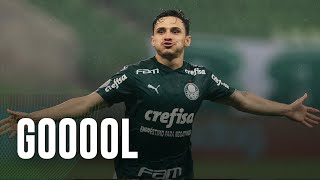 Dois de cada: assista aos gols de Raphael Veiga e Luiz Adriano contra o Corinthians