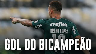 O gol de Breno Lopes contra o Santos