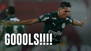 Os gols de Rony, Luiz Adriano e Viña contra o River Plate