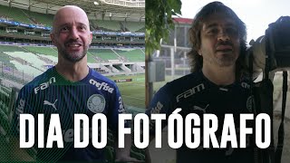 No Dia do Fotógrafo, Palmeiras homenageia seus dois profissionais