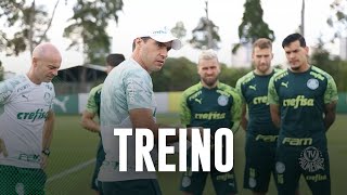 TV Palmeiras: o último treino do Verdão antes de enfrentar o Coritiba