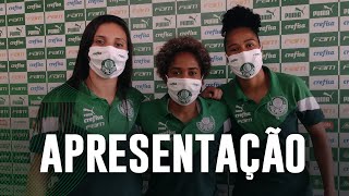 Palmeiras apresenta mais reforços para o time feminino