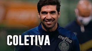 TV Palmeiras: coletiva do Abel após vitória em Porto Alegre