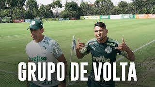 TV Palmeiras: veja como foi a volta aos treinos dos titulares